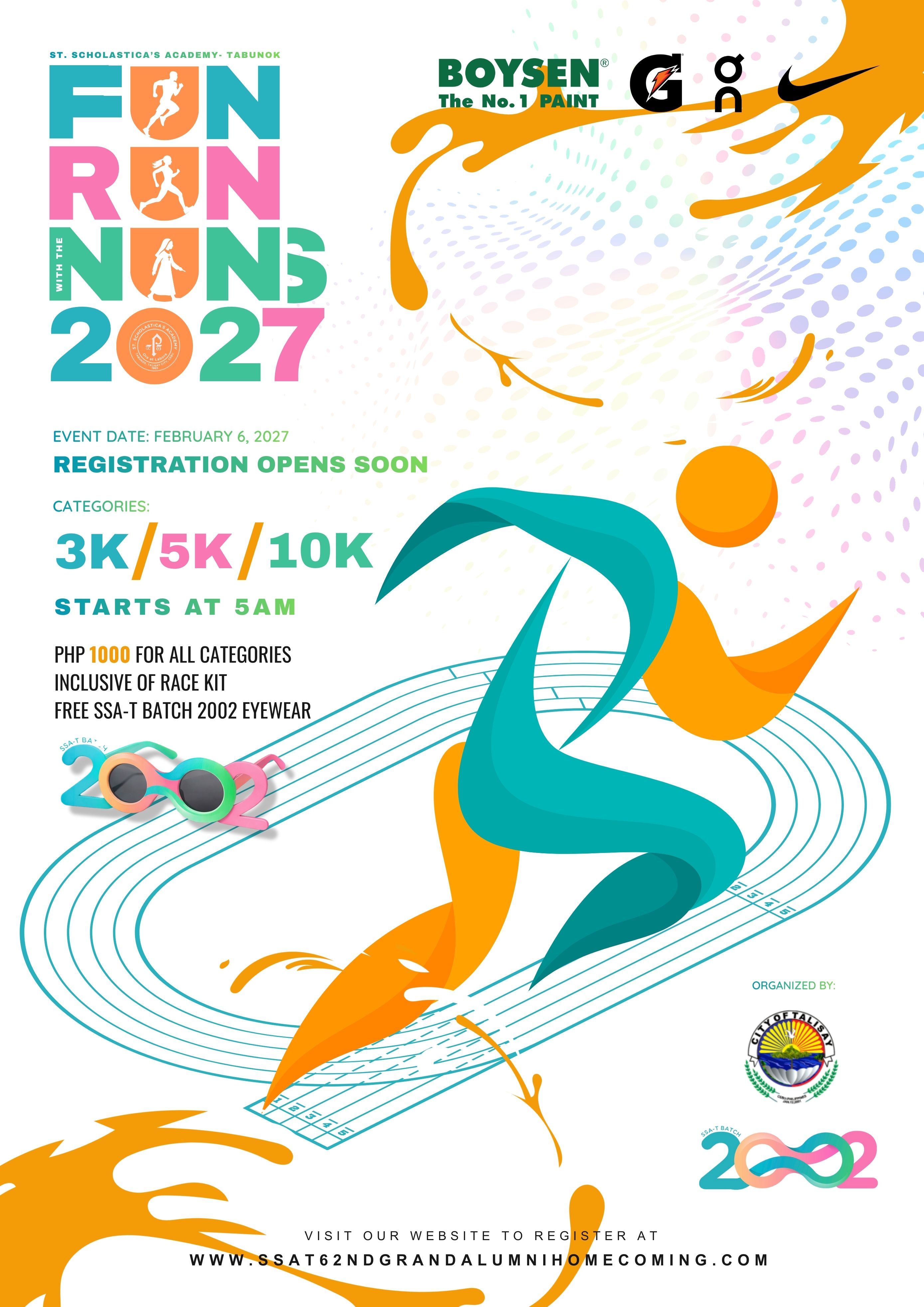 Fun Run Nuns 2027 — February 6, 2027